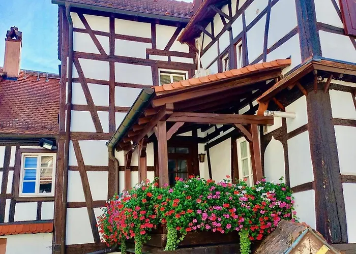 Maison A Colombages Wissembourg